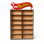 Exhibidor para Carritos Hot Wheels – 12 Espacios